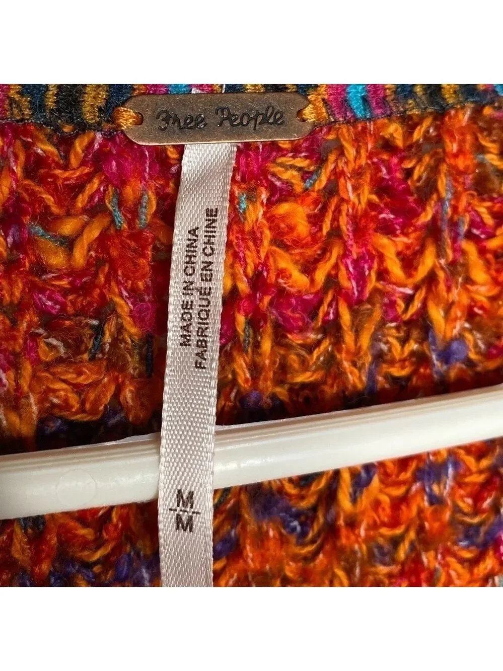 Free People colorful yarn